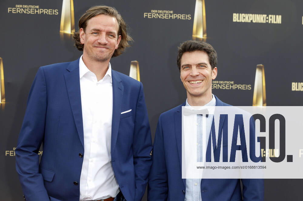 Andreas Baltschun and Lucas Seeberger at the German Television Award 2022 The Night of the Creatives at Studio Ehrenfeld Cologne, 13 09 2022 Foto:xR.xSchmiegeltx xFuturexImage