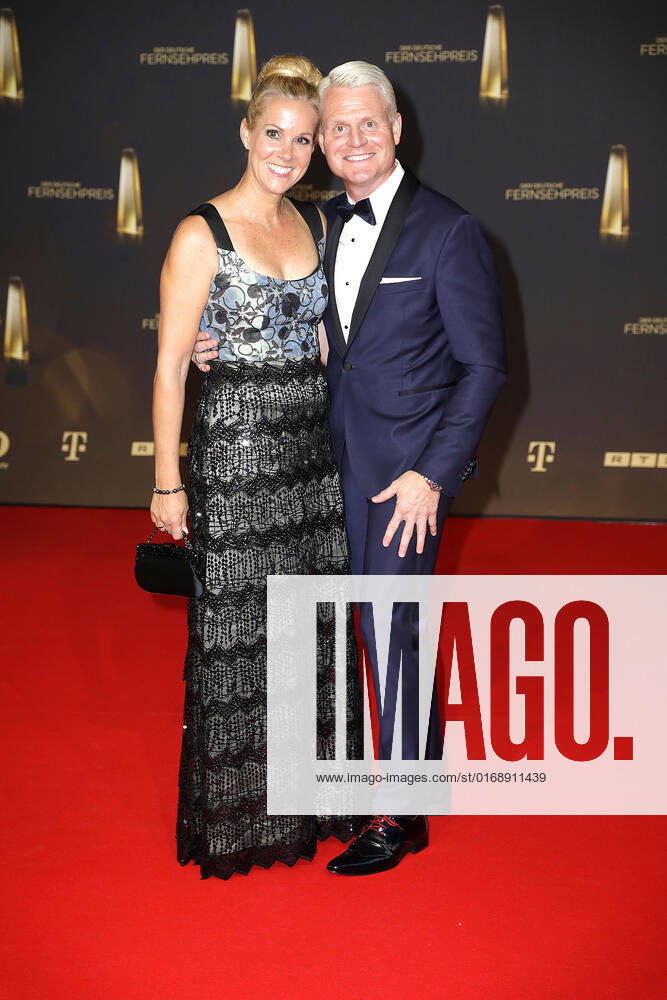 Guido Cantz and his wife Kerstin Ricker at the German Television Award ceremony on 14 09 2022 in Cologne German Television Award ceremony 2022 in Cologne