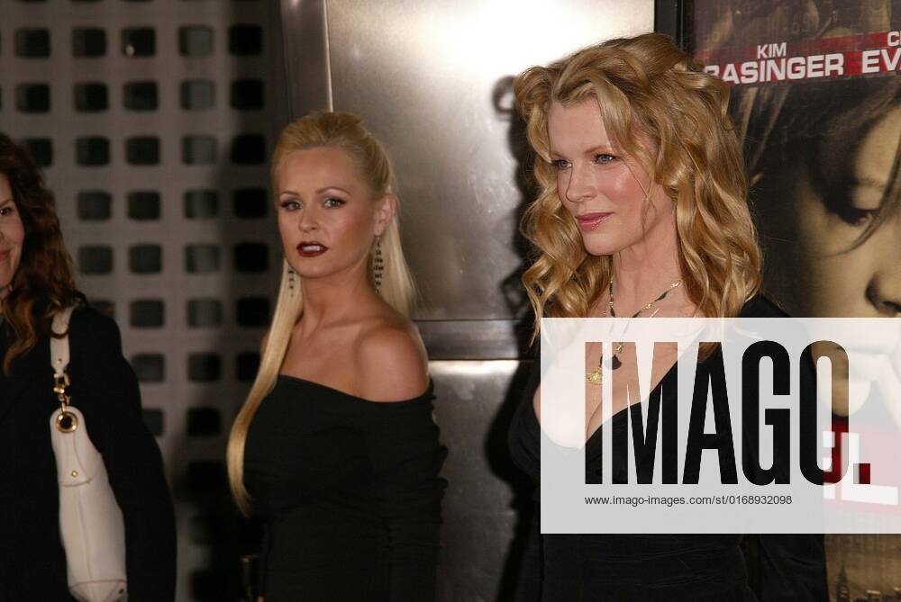 Katie Lohmann and Kim Basinger at the Cellular Los Angeles Premiere, Arclight Theaters, Hollywood, CA 09-09-04 , 10762256.jpg, celebrity, event, talent, famous, person, popular, fame, entertainment, people, star,