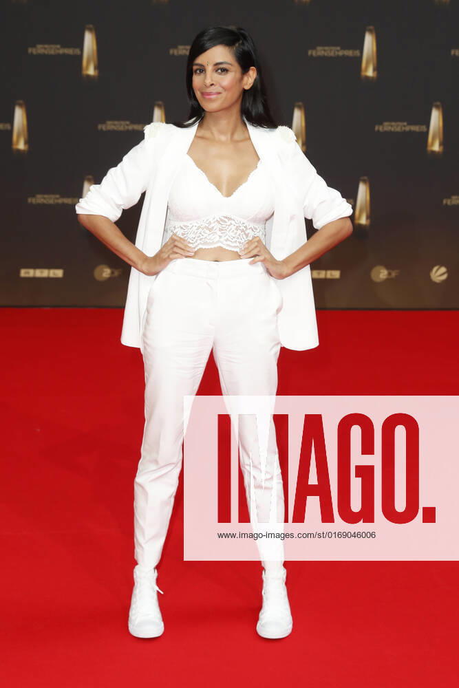 The German Television Award 2021 Collien Ulmen Fernandes on the red carpet at the award ceremony The German Television Award The TV highlights of the year on September 14 at MMC Studios Cologne