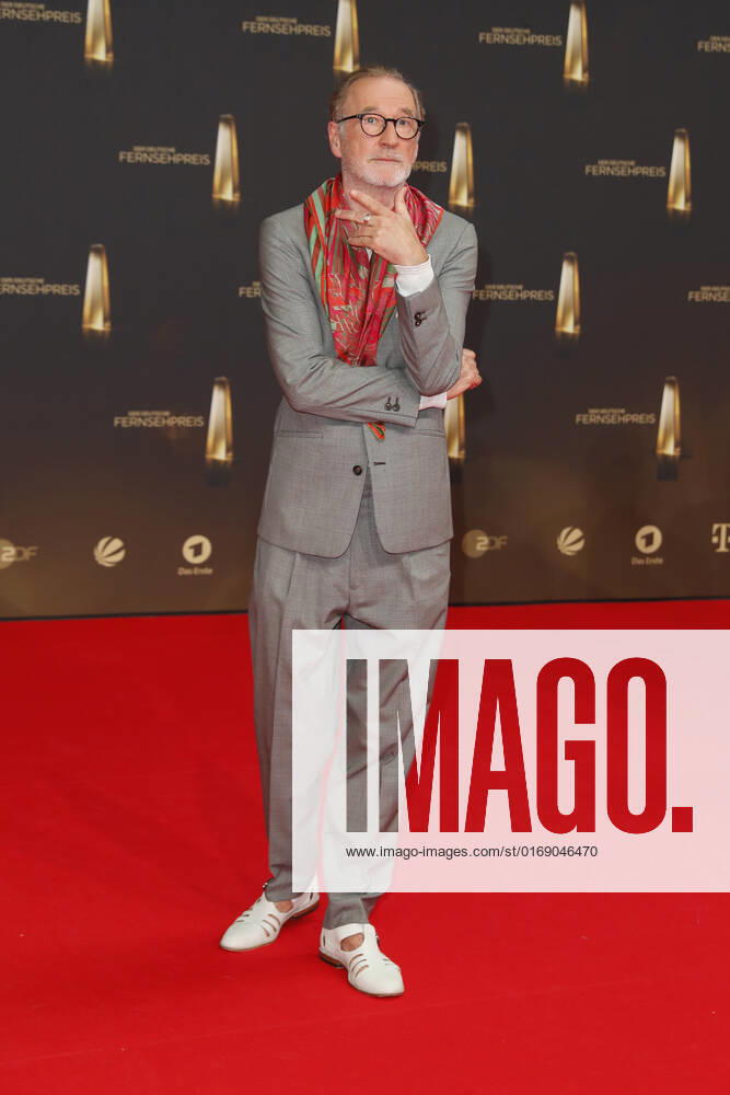 The German Television Award 2021 Peter Lohmeyer on the red carpet at the award ceremony The German Television Award The TV Highlights of the Year on September 14 at MMC Studios Cologne