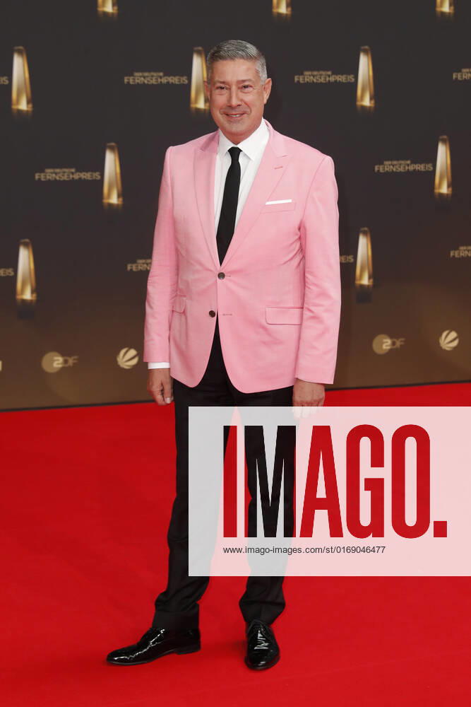 The German Television Award 2021 Joachim Llambi on the red carpet at the award ceremony The German Television Award The TV highlights of the year on September 14 at MMC Studios Cologne
