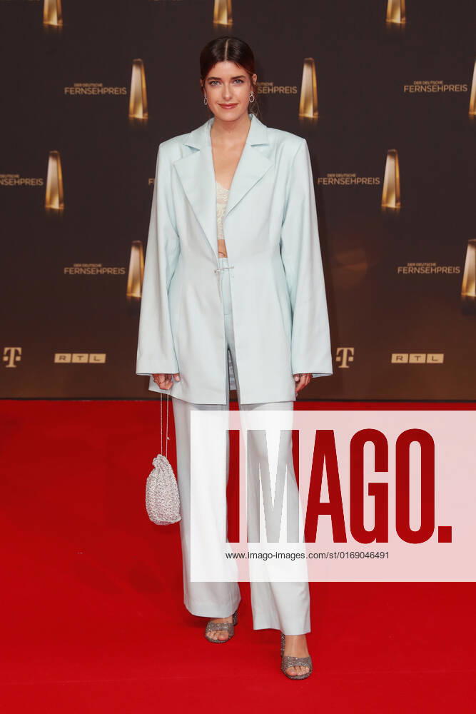 The German Television Award 2021 Marie Nasemann on the red carpet at the award ceremony The German Television Award The TV Highlights of the Year on September 14 at MMC Studios Cologne