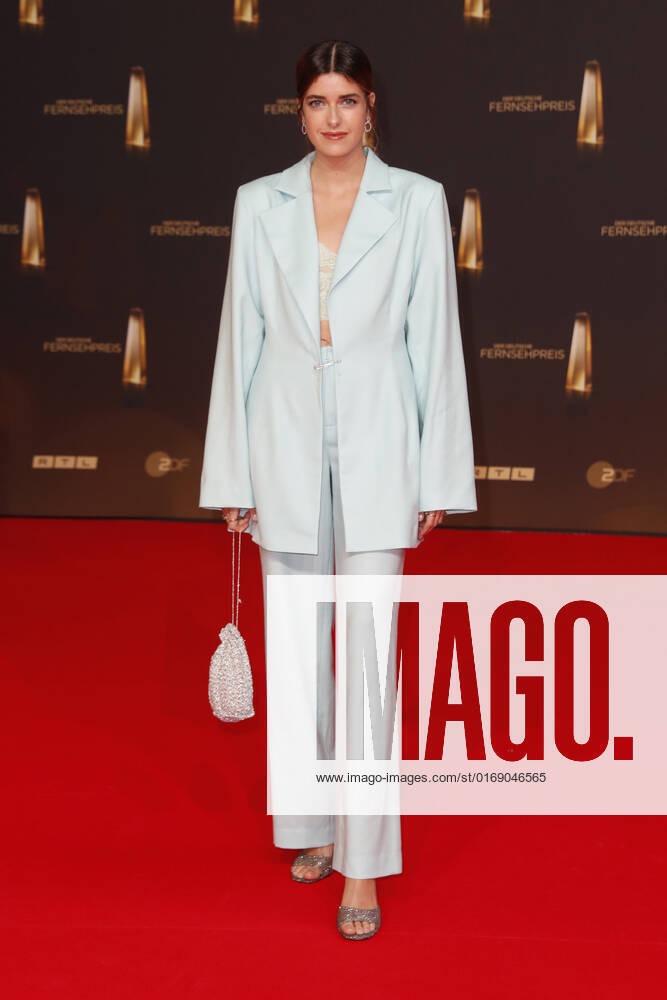 The German Television Award 2021 Marie Nasemann on the red carpet at the award ceremony The German Television Award The TV Highlights of the Year on September 14 at MMC Studios Cologne