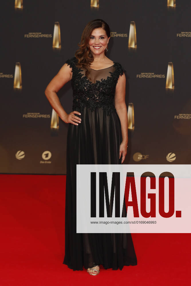 The German Television Award 2021 Karen Webb on the red carpet at the ceremony The German Television Award The TV highlights of the year on September 14 at MMC Studios Cologne