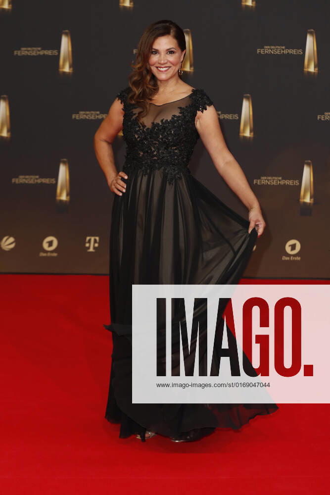 The German Television Award 2021 Karen Webb on the red carpet at the ceremony The German Television Award The TV highlights of the year on September 14 at MMC Studios Cologne