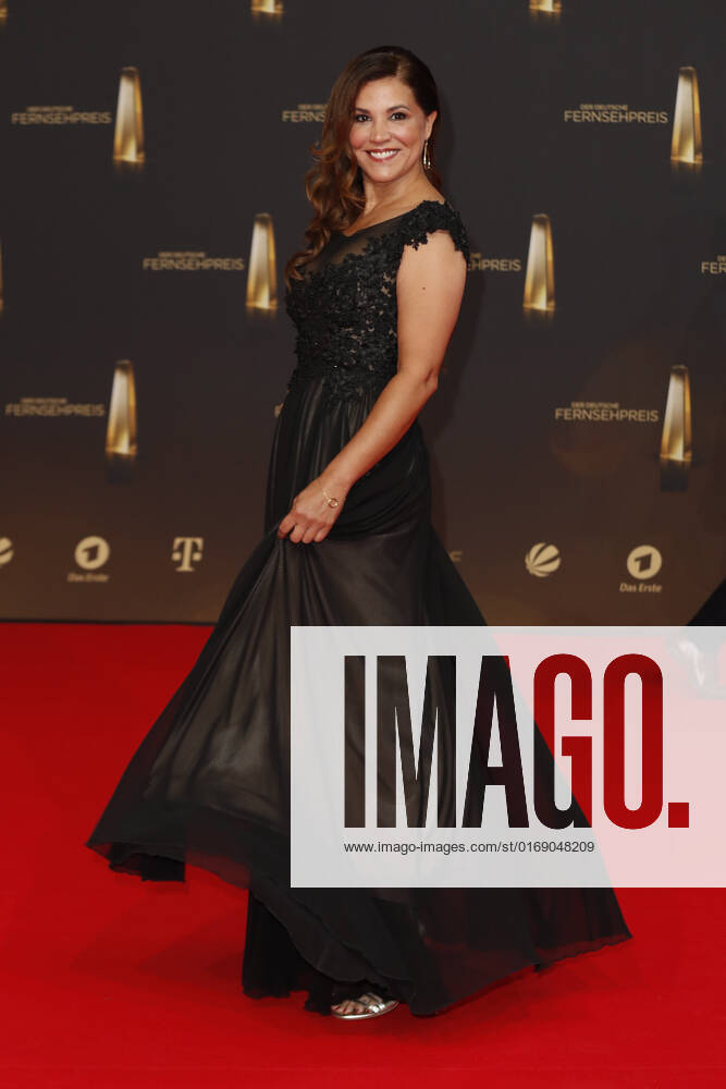The German Television Award 2021 Karen Webb on the red carpet at the ceremony The German Television Award The TV highlights of the year on September 14 at MMC Studios Cologne