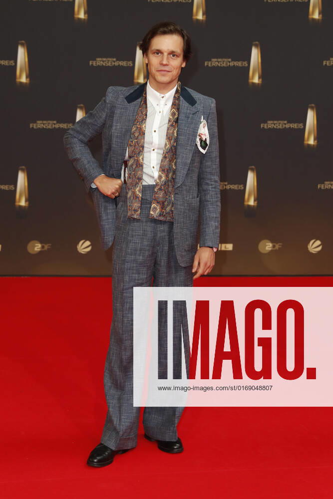 The German Television Award 2021 Franz Hartwig on the red carpet at the award ceremony The German Television Award The TV Highlights of the Year on September 14 at MMC Studios Cologne