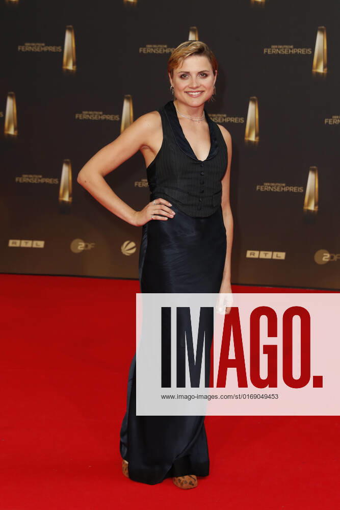 The German Television Award 2021 Mala Emde on the red carpet at the award ceremony The German Television Award The TV Highlights of the Year on September 14 at MMC Studios Cologne