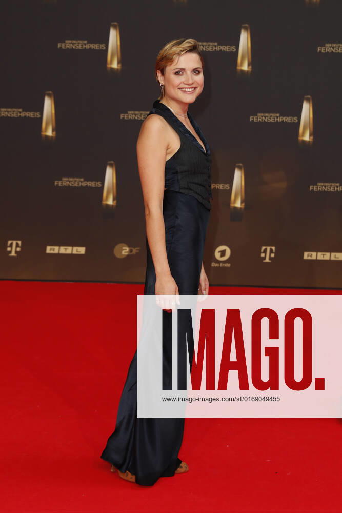 The German Television Award 2021 Mala Emde on the red carpet at the award ceremony The German Television Award The TV Highlights of the Year on September 14 at MMC Studios Cologne