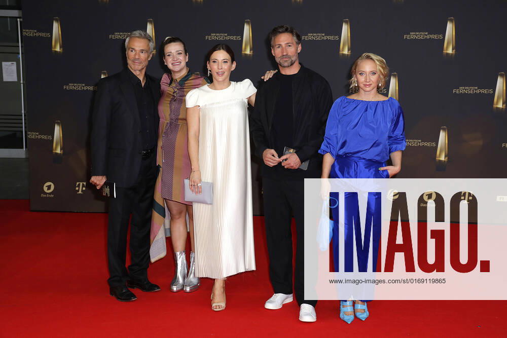 Hannes Jaenicke, Jeannine Michaelsen, Benjamin Sadler and Anna Maria Mühe at the German Television Award ceremony on 14 09 2022 in Cologne German Television Award ceremony 2022 in Cologne