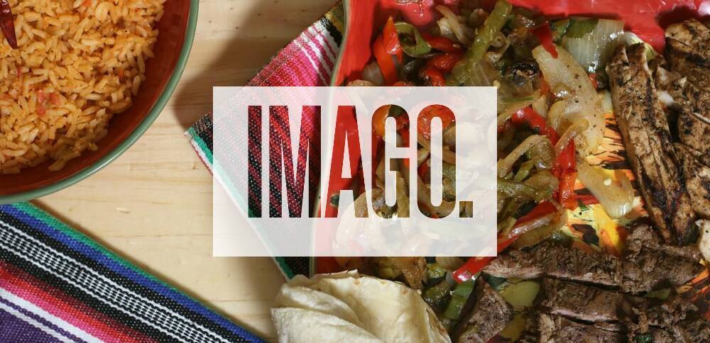 IMAGO Creative, Food, Fajita Beef and Chicken Fajita Meal on Table With Rice and Tortillas, Beef and Chicken Fajita Meal on Table, Beef and Chicken Fajita Meal on Table, 03.03.2022,