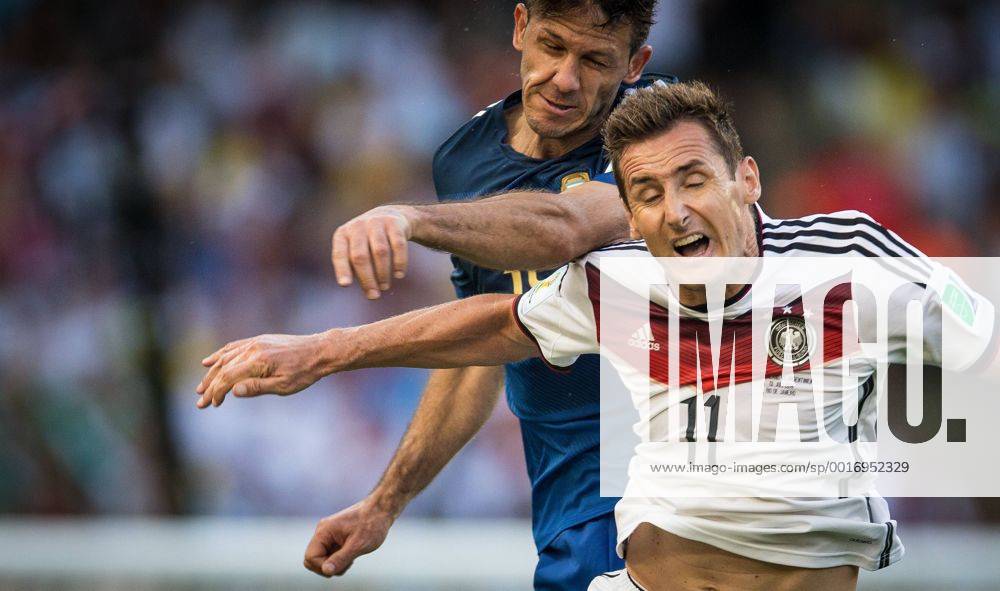 Pictured stake for Miroslav Klose during the match between Germany v Argentina, valid for the final of the World Cup, held at Maracana Stadium. Rorizx -