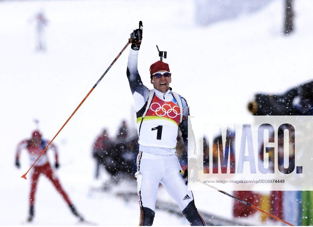 GREIS Michael GER Olympiasieger Biathlon Massenstart der Maenner am 25.02.2006 in Cesana Olympische Winterspiele 2006 in Turin Italien