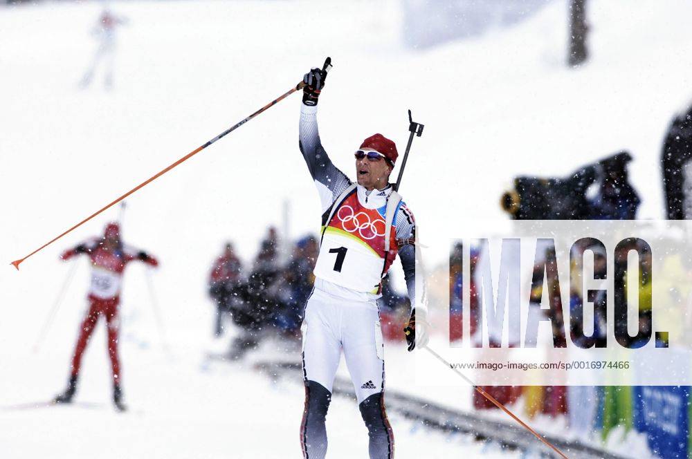 GREIS Michael GER Olympiasieger Biathlon Massenstart der Maenner am 25.02.2006 in Cesana Olympische Winterspiele 2006 in Turin Italien