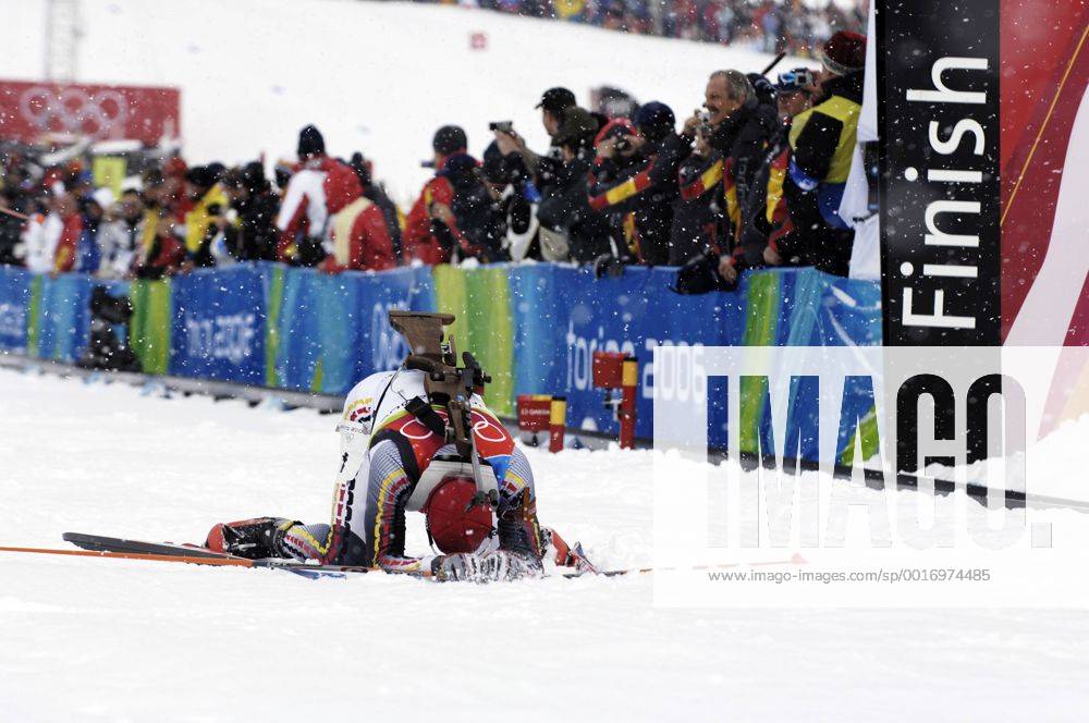 GREIS Michael GER Olympiasieger Biathlon Massenstart der Maenner am 25.02.2006 in Cesana Olympische Winterspiele 2006 in Turin Italien