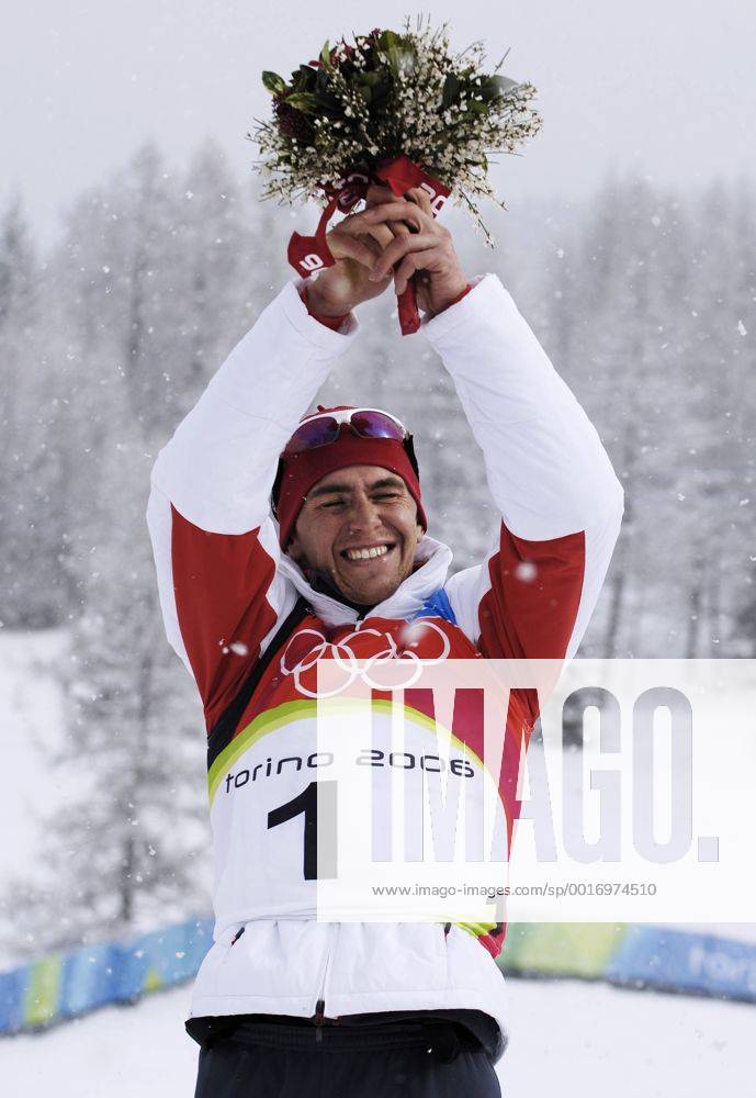 GREIS Michael GER Olympiasieger Biathlon Massenstart der Maenner am 25.02.2006 in Cesana Olympische Winterspiele 2006 in Turin Italien