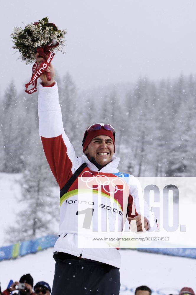 GREIS Michael GER Olympiasieger Biathlon Massenstart der Maenner am 25.02.2006 in Cesana Olympische Winterspiele 2006 in Turin Italien