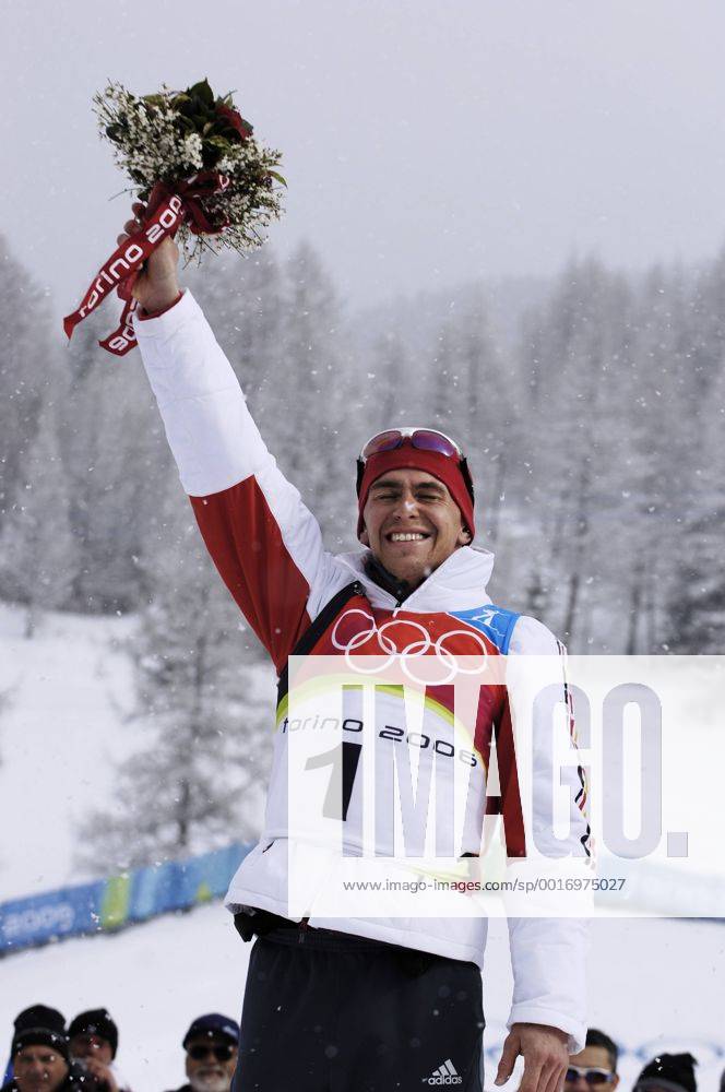 GREIS Michael GER Olympiasieger Biathlon Massenstart der Maenner am 25.02.2006 in Cesana Olympische Winterspiele 2006 in Turin Italien