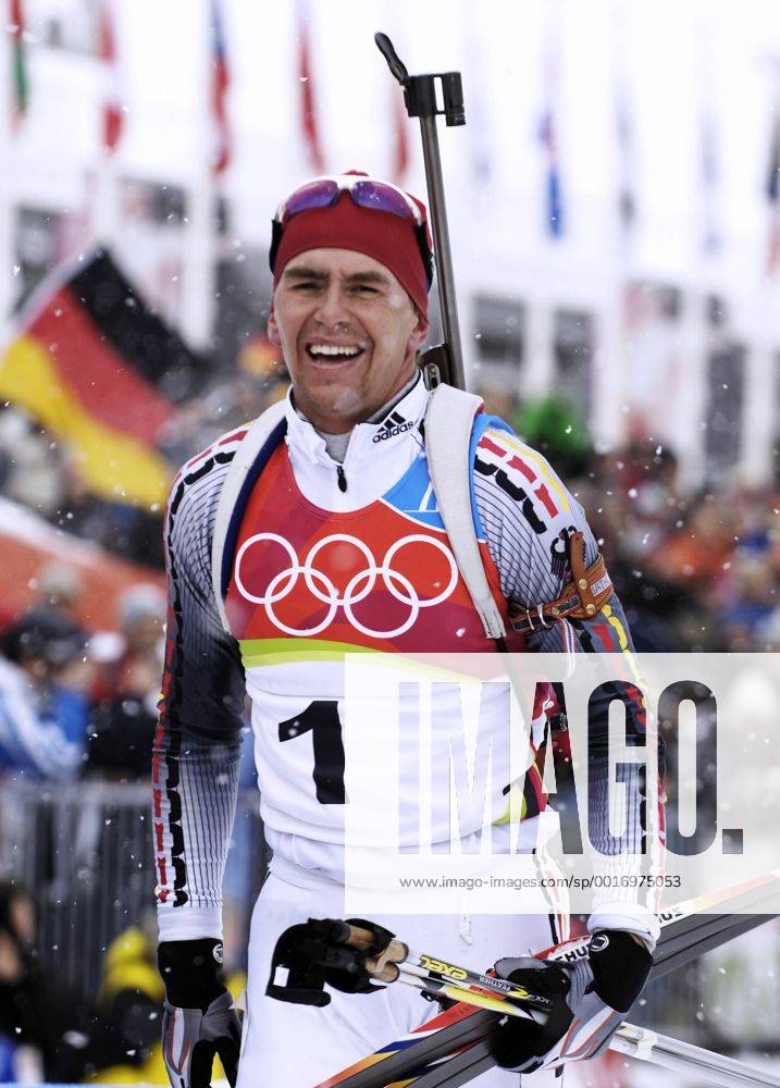 GREIS Michael GER Olympiasieger Biathlon Massenstart der Maenner am 25.02.2006 in Cesana Olympische Winterspiele 2006 in Turin Italien