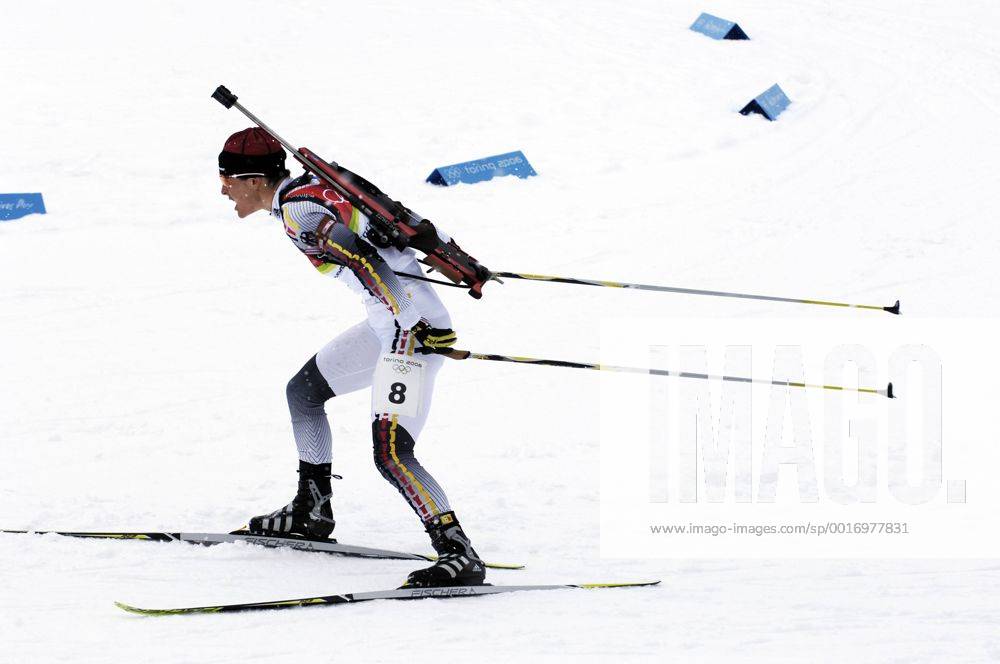 DISL Uschi GER 3.Platz Biathlon Massenstart der Frauen am 25.02.2006 in Cesana Olympische Winterspiele 2006 in Turin Italien