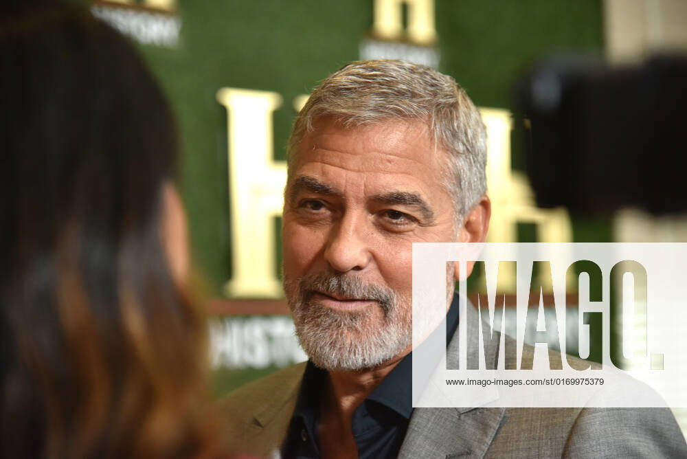 WASHINGTON, DC - SEPTEMBER 24: George Clooney at HISTORYTalks 2022: Your Place in History at DAR Constitution Hall in Washington, DC on September 24, 2022.