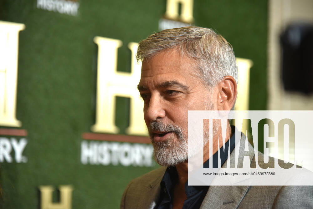WASHINGTON, DC - SEPTEMBER 24: George Clooney at HISTORYTalks 2022: Your Place in History at DAR Constitution Hall in Washington, DC on September 24, 2022.