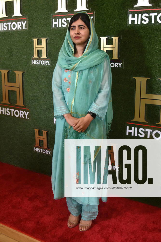 WASHINGTON, DC - SEPTEMBER 24: Malala Yousafzai at HISTORYTalks 2022: Your Place in History at DAR Constitution Hall in Washington, DC on September 24, 2022.