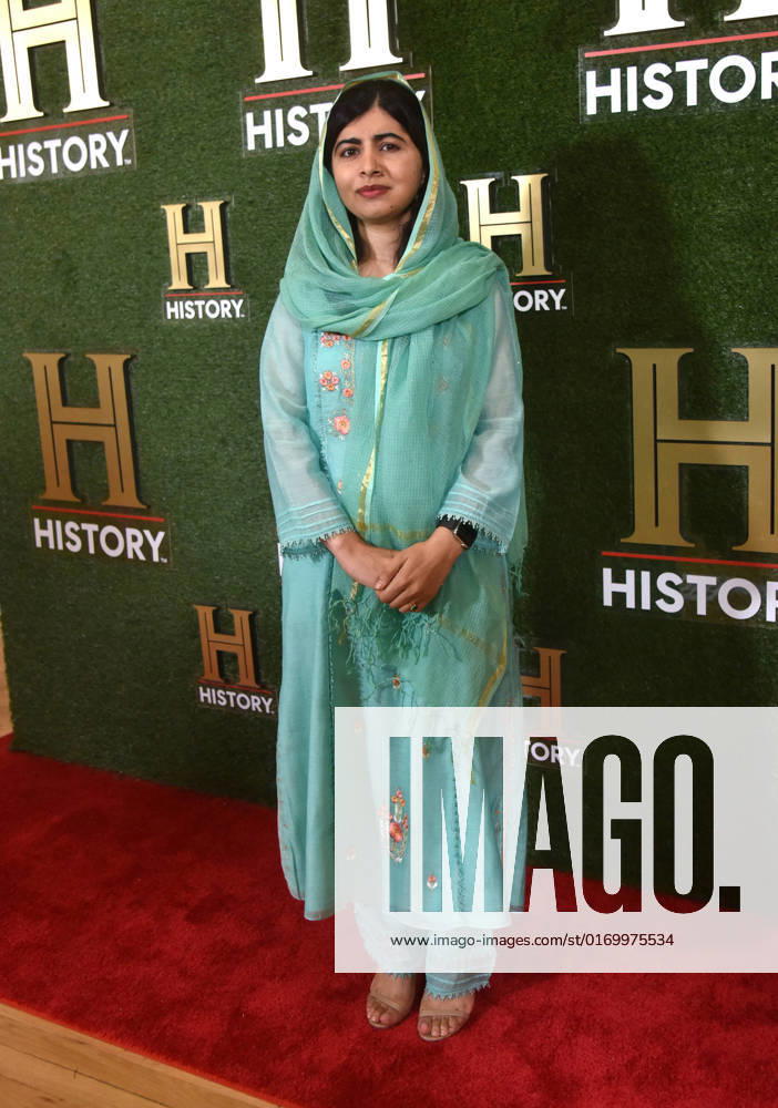 Berühmte Feministinnen, Malala Yousafzai WASHINGTON, DC - SEPTEMBER 24: Malala Yousafzai at HISTORYTalks 2022: Your Place in History at DAR Constitution Hall in Washington, DC on September 24, 2022.