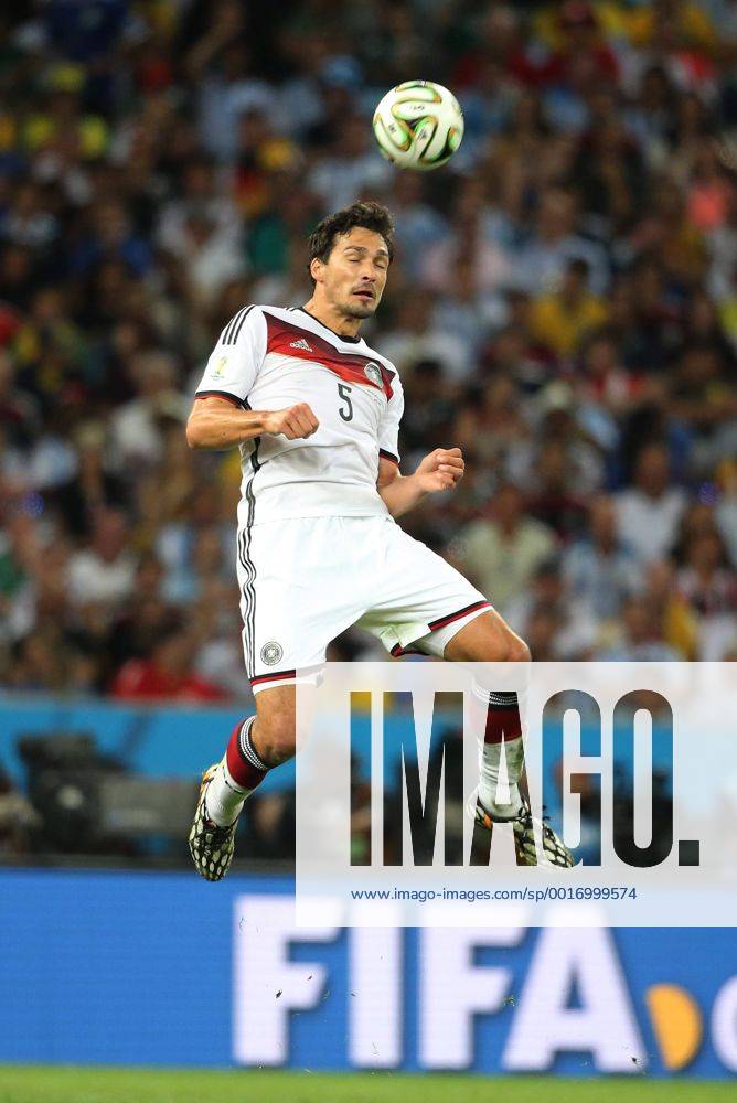 Rio de Janeiro, FIFA, Fussball Männer, Fussball Weltmeisterschaft 2014, FIFA world cup 2014 ,Final, Finale, Deutschland vs Argentinien , Germany vs Argentina 13.07.2014, Estadio Maracana, Rio de Janeiro, Mats Hummels, Deutschland,