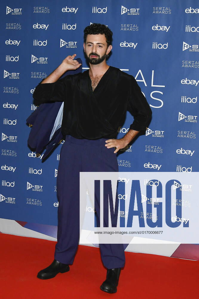 Photo IPP Mario Romano Milan 25 9 2019 red carpet Serial Awards 2022 in the photo Pierluca Mariti Italy Photo Press World Copyright SERIAL AWARD 0