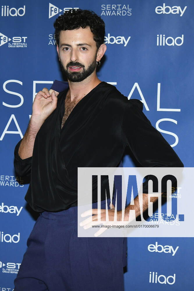 Photo IPP Mario Romano Milan 25 9 2019 red carpet Serial Awards 2022 in the photo Pierluca Mariti Italy Photo Press World Copyright SERIAL AWARD 0