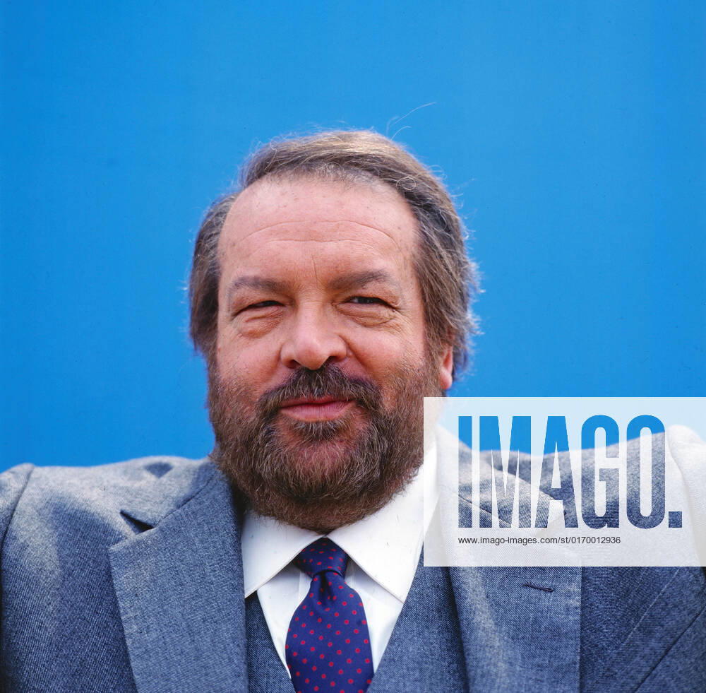 BUD SPENCER Bud Spencer, italienischer Filmschauspieler, Portrait, Deutschland, 1988. Bud Spencer, Italian film actor, portrait, Germany, 1988., Deutschland