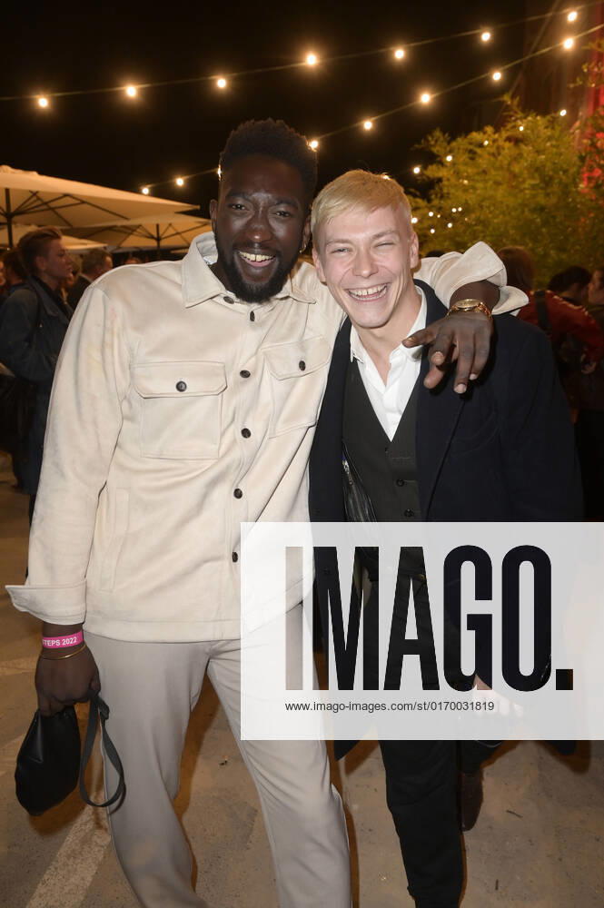 Farba Dieng and Julius Nitschkoff at the 23 presentation of the First Steps Awards 2022 at Motorwerk Berlin, 26 09 2022. Foto:xF.xFuturexImage