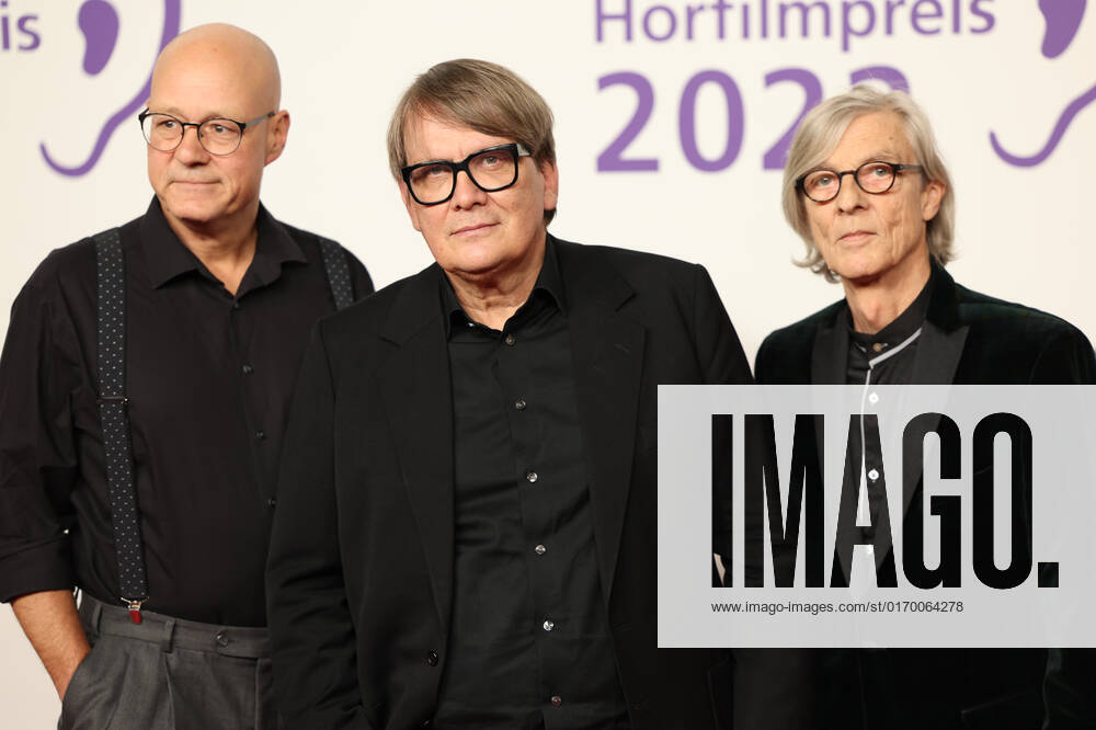 20 German Hearing Film Award 2022 The Band Showact Regener Pappick Busch Sven Regener , Richard Pappick , Ekki Busch Award ceremony of the 20 German Hearing Film Award 2022 in the Bolle Festsäle at the Spree Bogen in Berlin