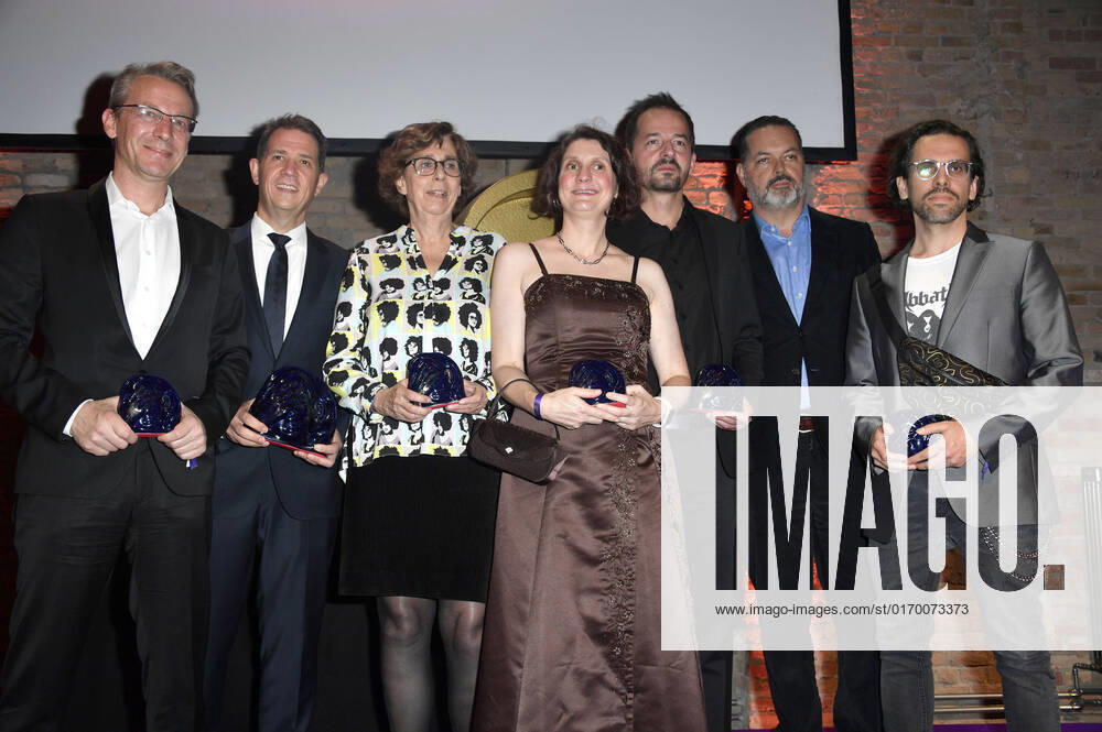 Laureates and laudators at the award ceremony of the 20 German Hearing Film Award 2022 in the Bolle Festsäle at the Spree Bogen Berlin, 27 09 2022 Foto:xN.xKubelkax xFuturexImage