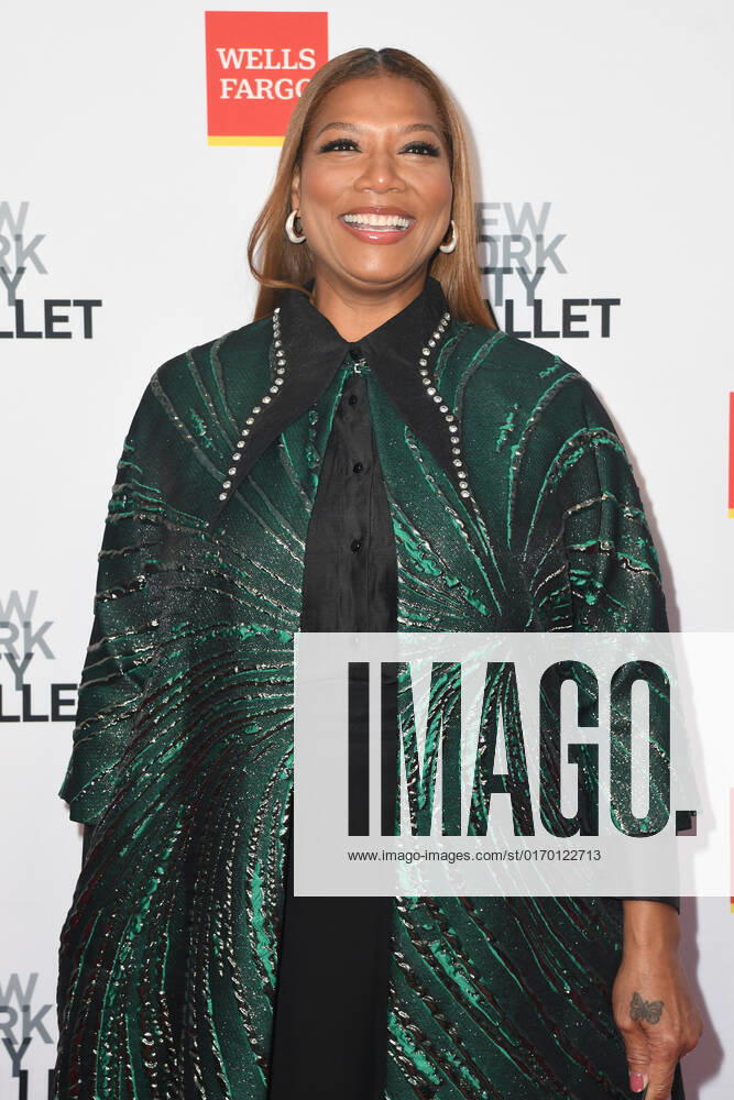 NEW YORK, NY- SEPTEMBER 28: Queen Latifah at the 2022 NYC Ballet Fall Fashion Gala at the David H.Koch Theater in New York City on September 28, 2022.