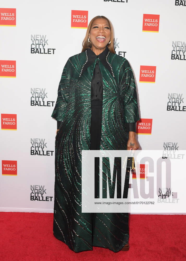 NEW YORK, NY- SEPTEMBER 28: Queen Latifah at the 2022 NYC Ballet Fall Fashion Gala at the David H.Koch Theater in New York City on September 28, 2022.