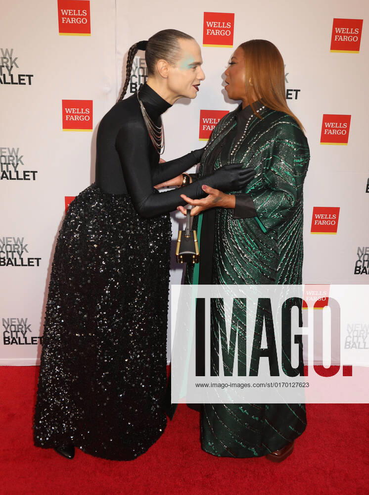 JORDAN ROTH and QUEEN LATIFAH attend the New York City Ballet 2022 Fall Fashion Gala held at the David H. Koch Theater at Lincoln Center. New York City USA - ZUMAk03_ 20220928_zaf_k03_133