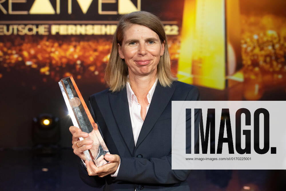 Prize winner Petra ALBERT, German Television Award, The Night of the Creatives The German Television Award 2022, German Television Award 2022 in Cologne, on 13 09 2022