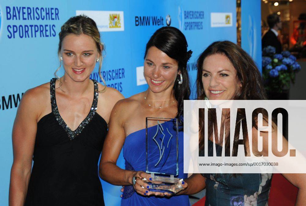 Bayerischer Sportpreis 2014 in München. Foto: Denise Herrmann, Stefanie Böhler, Christine Neubauer