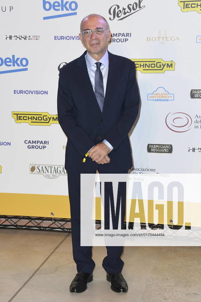 Giuseppe Tornatore attends at the red carpet of the Globo d oro award 2022 at the Auditorium Parco Della Musica. Rome Italy - ZUMAs197 20221004_zaa_s197_437