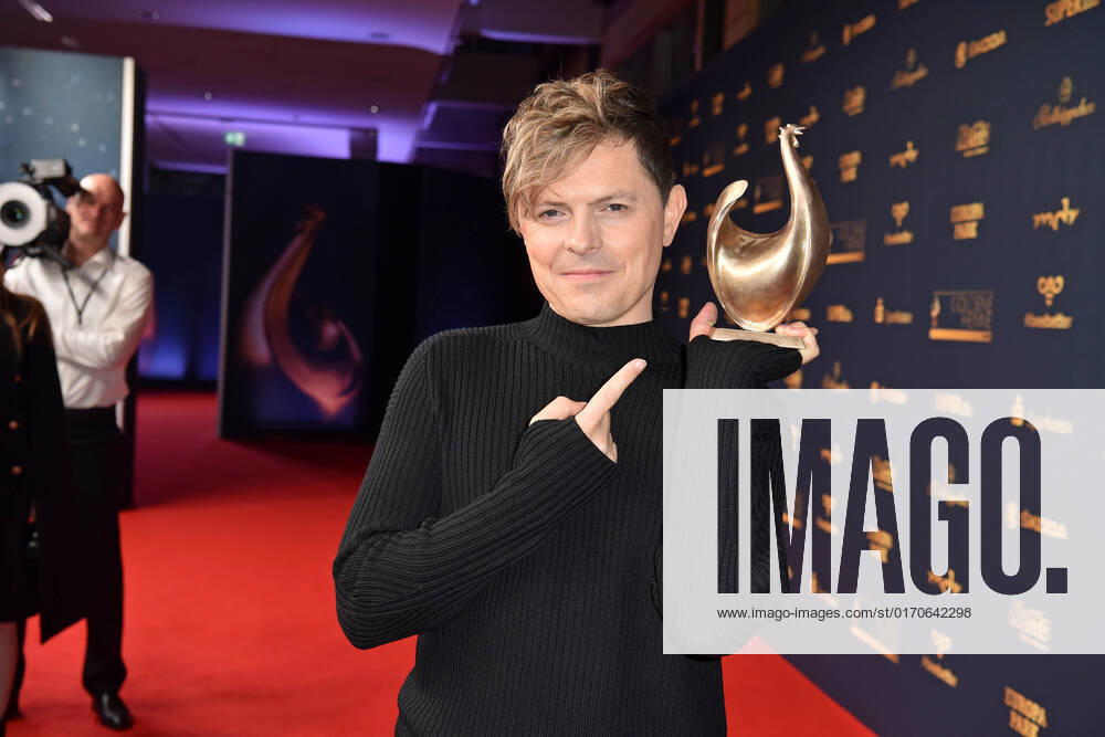 Michael Patrick Kelly at the GOLDENE HENNE 2022 in the Media City in Leipzig on 07 10 2022 Award winner