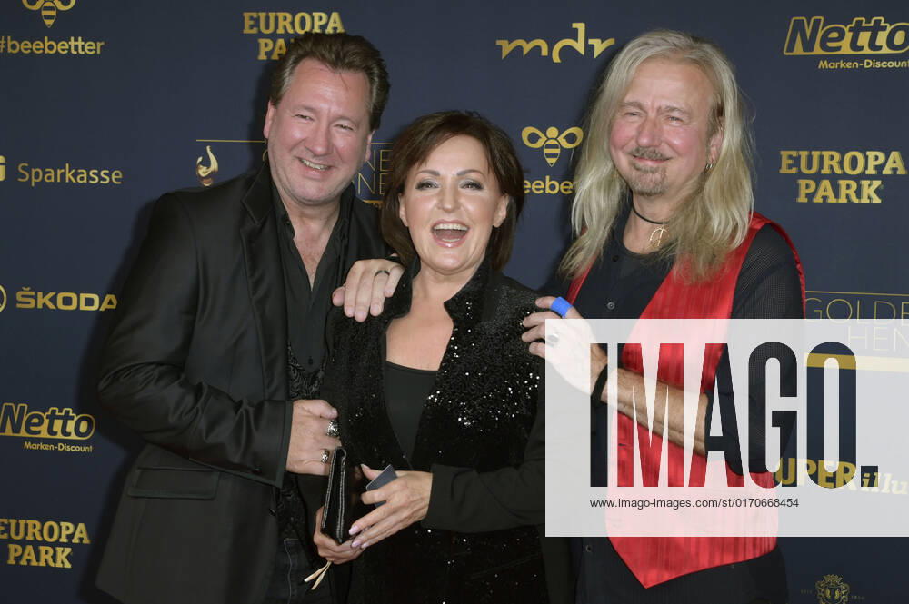 Claudius Dreilich, Ute Freudenberg and Bernd Römer at the 28 award ceremony of the Golden Hen 2022 in Studio 3 of the Media City of MDR Berlin, 07 10 2022 Foto:xF.xFuturexImage