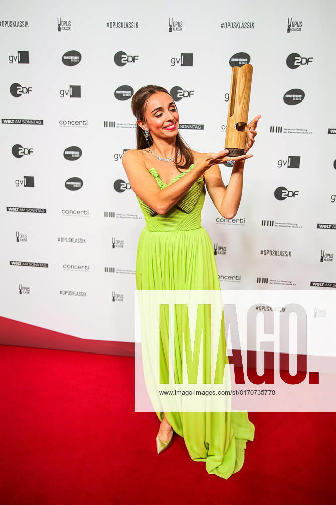 Lea Desandre at the OPUS Klassik Award 2022 ceremony at the Konzerthaus Berlin am Gendarmenmarkt OPUS Klassik 2022