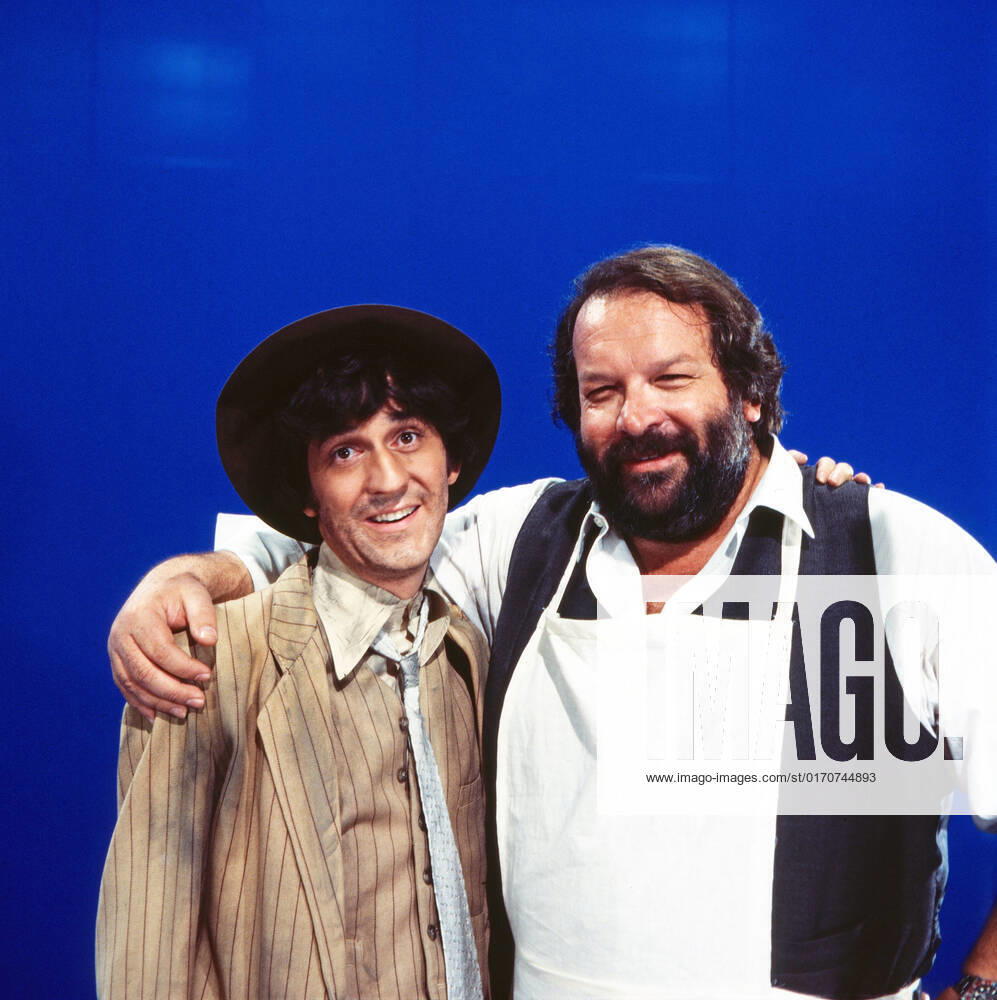 Disco, Musiksendung, Deutschland 1971 - 1982, Moderator Ilja Richter mit Schauspieler Bud Spencer, Deutschland 1978.