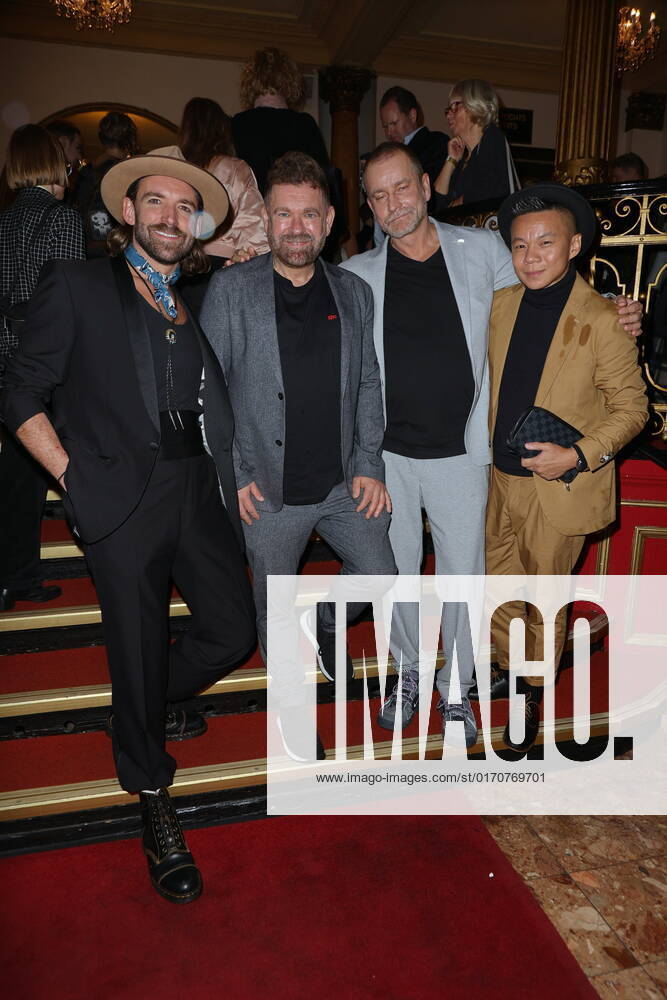 German Musical Theater Award 2022 Andrew D Edwards, Peter Plate, Ulf Leo Sommer, Jonathan Huor, German Musical Theater Award 2022 at Schmidts Tivoli, Hamburg