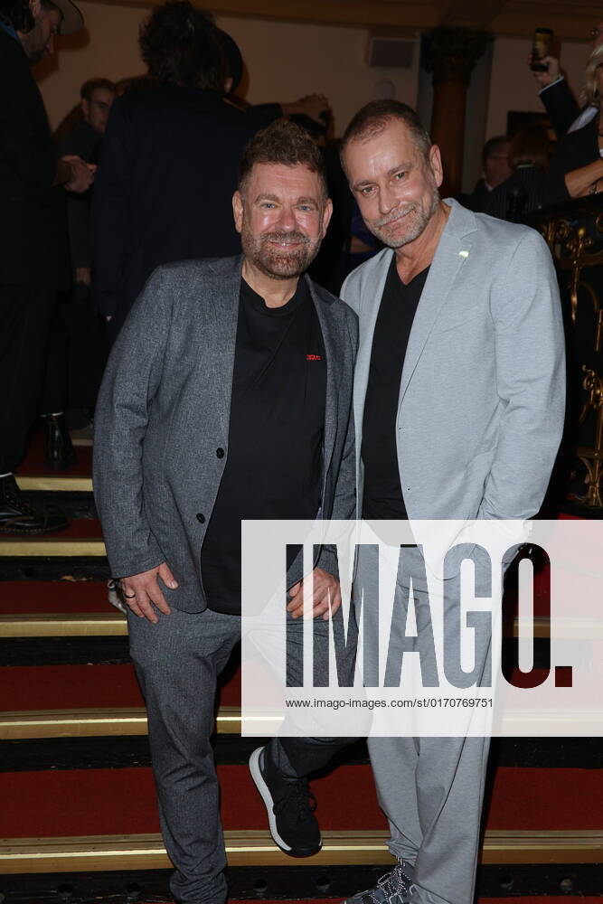German Musical Theater Prize 2022 Peter Plate, Ulf Leo Sommer, German Musical Theater Prize 2022 at Schmidts Tivoli, Hamburg
