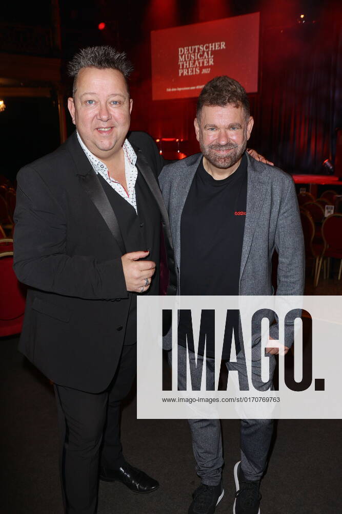 German Musical Theater Award 2022 Sebastian Krumbiegel, Peter Plate, German Musical Theater Award 2022 at Schmidts Tivoli, Hamburg
