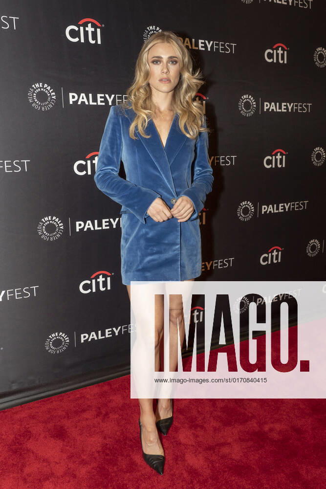 Melissa Roxburgh attends the Manifest season 4 screening during 2022 PaleyFest NY at Paley Museum in New York City. New York United States - ZUMAs197 20221011_zaa_s197_525